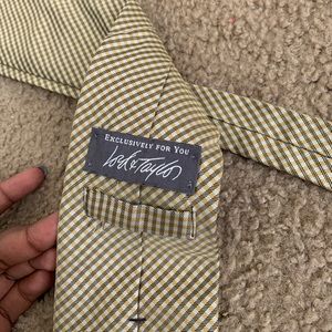 Lord and Taylor Yellow Tie